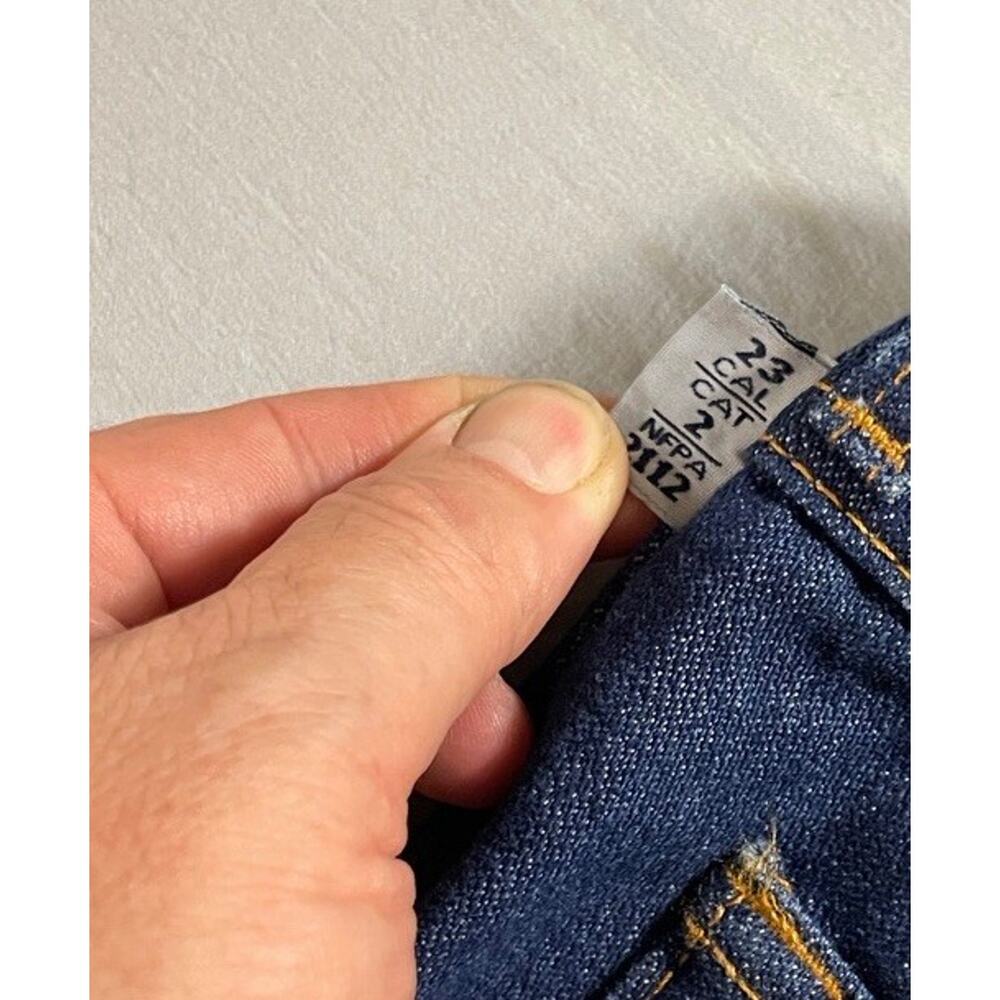 Tyndale FR Arc 23.6 Cat 2 Flame Resistant 5-Pocket Cotton Denim Work Jeans 34X34 - Picture 3 of 11